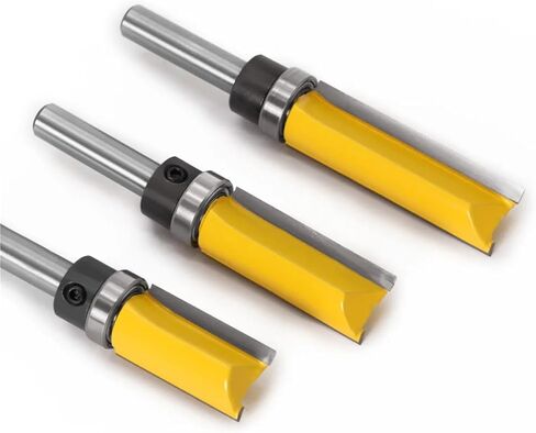 8mm Shank Alloy Straight Edge Milling Cutter Computer Engraving Machine Slotting Tool 1/3Pcs(8x15.9x50mm) in Kuwait