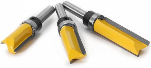 8mm Shank Alloy Straight Edge Milling Cutter Computer Engraving Machine Slotting Tool 1/3Pcs(8x15.9x50mm) in Kuwait