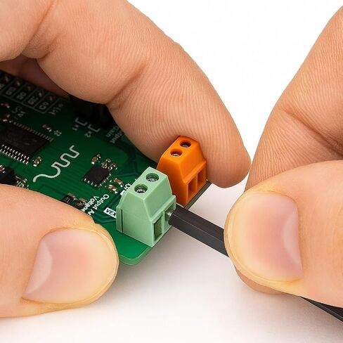 ANGSTROM 20pcs 2-Pin 5.08mm Pitch PCB Screw Terminal Block, 300V 10A in Kuwait