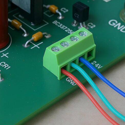 ANGSTROM 20pcs 2-Pin 5.08mm Pitch PCB Screw Terminal Block, 300V 10A in Kuwait