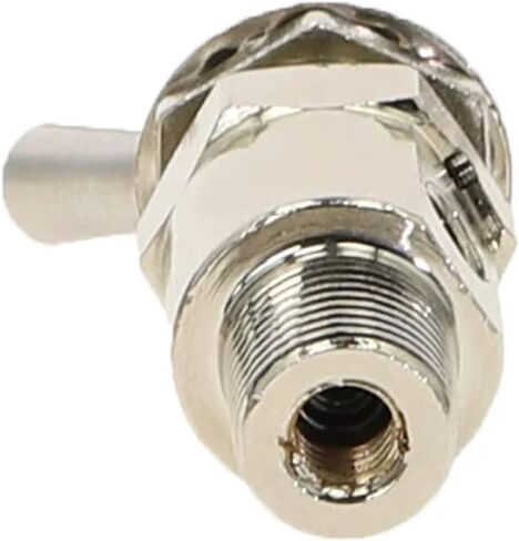 TAC2-3V Air Pneumatic Mechanical Valve, Exhaust valve 2 Position 3 Way M5 Female 1/8 Male Thread Toggles Switch, 1pc in Kuwait