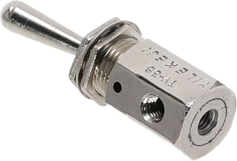 Exhaust valve 2 Way ON/OFF, M5 Thread Toggles Switch, TV-3S Air Pneumatic Mechanical Valve, 1pc in Kuwait