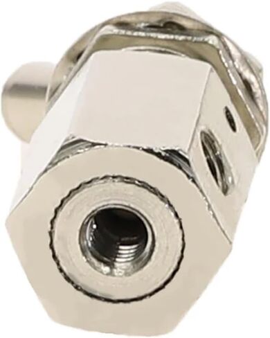 TV-3S Metal Toggles Switch, 5mm Thread 2 Position 3 Way Mechanical Air Pneumatic Valve, 1pc in Kuwait