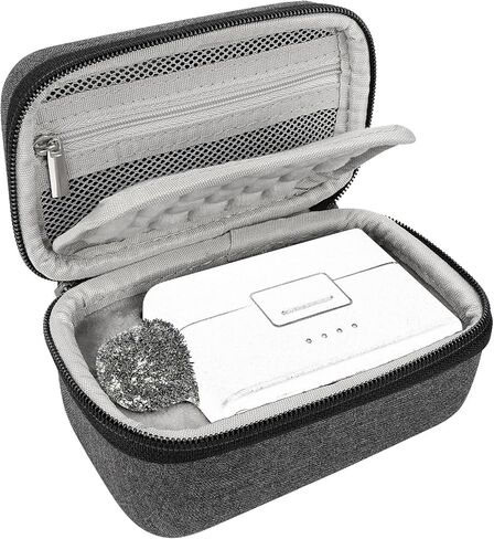 حقيبة حمل ميكروفون Geekria for Creators متوافقة مع حقيبة شحن DJI Mic Mini، حقيبة سفر ذات هيكل صلب للميكروفون، حقيبة سفر محمولة مع تخزين الكابل (رمادي) in Kuwait