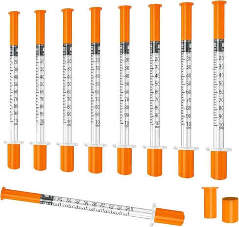 U-100 1ml 29Gauge 1/2 Inch Syring, Individually Packed, PACK 100. in Kuwait