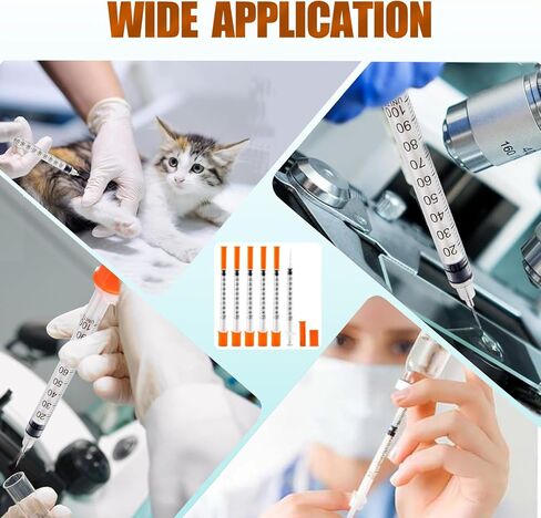 1ml 30G 5/16inch (8mm) with Cap Individually Sealed Packaging 50Pack in Kuwait