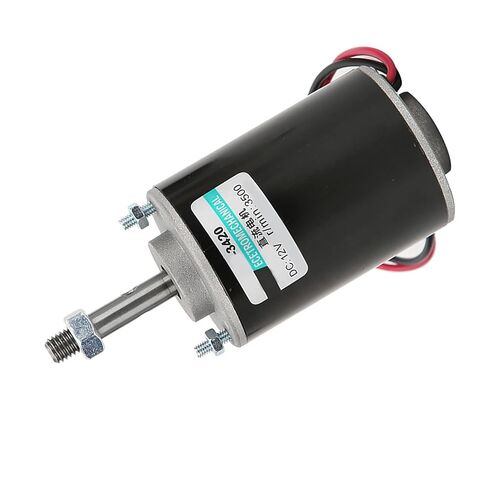 محرك تيار مستمر ناعم، تحكم CW CCW عالي الالتواء لطاولة القطع الصغيرة، مولدات DIY 30 وات (24V7000 دورة في الدقيقة) in Saudi Arabia