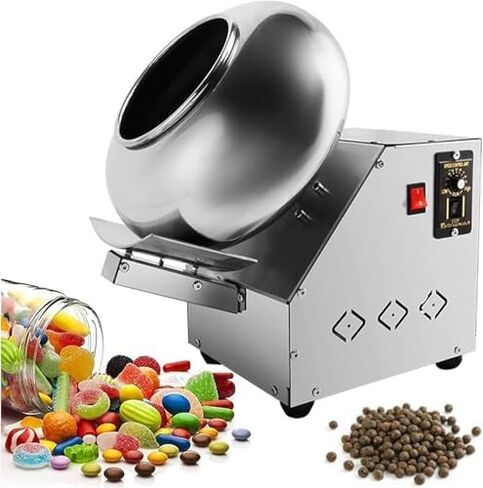 500W Chocolate Coating Machine,Electric Sugar Coating Machine,Candy Coater Machine,Sugar Ball Panning Machine for Food Industry in Kuwait