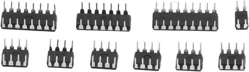 Dioche 555 Timer 85 Pcs IC Assortment Kit - 10 Specifications Integrated Circuit IC Chips for Easy Circuit Assembly and Storage in Saudi Arabia