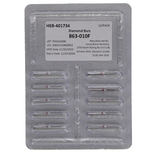 401734 HSB FG 863-010F أزيز ألماس ذو حبيبات دقيقة لهب 10/عبوة in Saudi Arabia