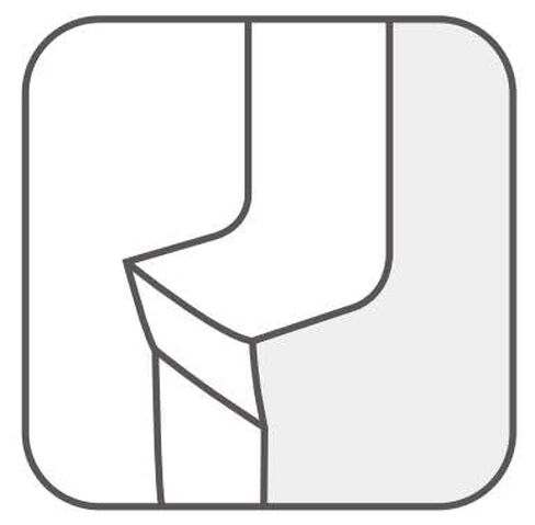 مخروطي الشكل، مبتور، قطر 1.8 ملم. مثقاب أسنان ماسي متوسط ​​الحصباء 25 قطعة. 168.18 م2 in Kuwait