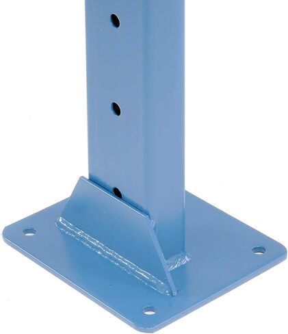 Global Industrial 48" H Upright Kit, Pair, 200 lbs. Capacity, Steel, Blue in Saudi Arabia