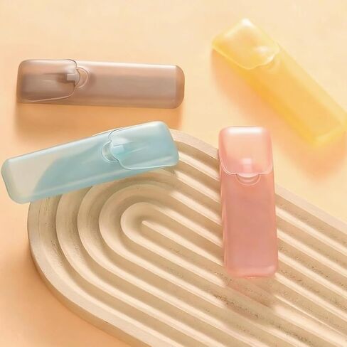 6PCS Mini Portable Storage Boxes - Plastic Small Parts Organizer for Toothpicks, Dental Floss, Pills, Jewelry & Small Accessories in Saudi Arabia