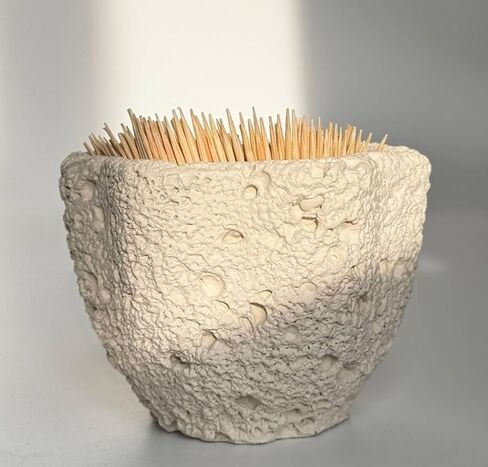 Concrete Toothpick Holder Dispenser with 200 Picks,Toothpick Dispenser for Kitchen Home Restaurant Dining Room Birthday Hostess Thanksgiving Christmas Gift for Friend Family Concrete Decoration in Kuwait