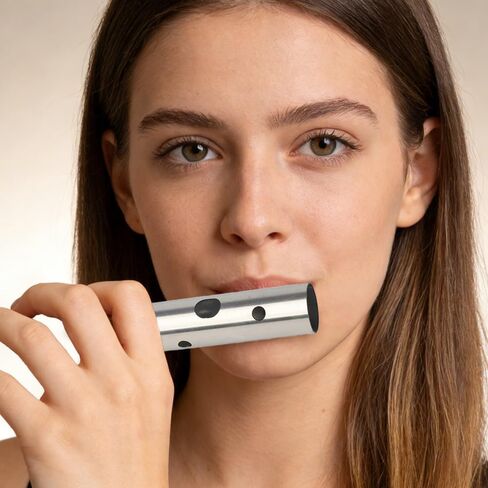 Stainless steel flute, mini harmonica, compact and portable instrument, small and large mouth flute combination set,Suitable for beginners in Saudi Arabia