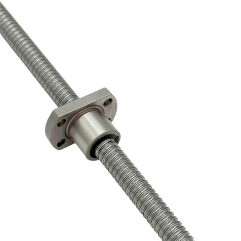 1PCS C5 Miniature Ball Screw SFK082.5 082.5 Length 100 150 200mm with SFK Ball Nut 3D Printer(SFK082.5 No Machined,250mm) in Kuwait