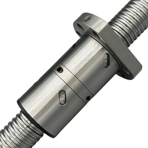 1PCS C5 2505 Machined Ballscrew DFU2505 Roller Ballscrew with Double Ball Nut for CNC Parts rm2505 Ball Screw(1050mm) in Kuwait