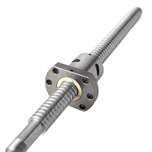 C5 machined SFU1204 150 200 250 300 350 400 450 500 550 600 650 mm Cold Roller Ball Screw with 1204 Single Ball Nut(500mm) in Kuwait