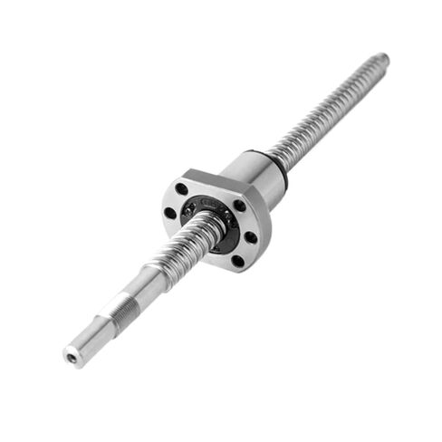 12mm Diameter 10mm Lead SFS1210 250 300 350 400 450 500 mm C7 Rolled Ball Screw with BKBF10 End Machined for CNC Z axis(450mm) in Kuwait