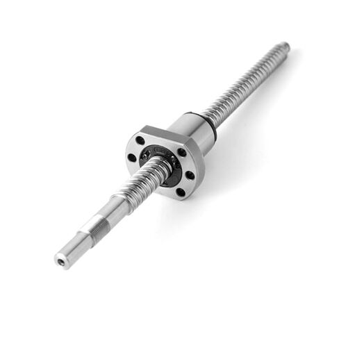 12mm Diameter 10mm Lead SFS1210 250 300 350 400 450 500 mm C7 Rolled Ball Screw with BKBF10 End Machined for CNC Z axis(450mm) in Saudi Arabia