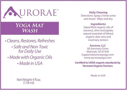 منظف ​​غسول سجادة اليوغا الطبيعي والعضوي من أورورا، 4 أونصة سائلة، آمن، ينظف، يستعيد وينعش. صُنع محليًا في الولايات المتحدة الأمريكية in Kuwait