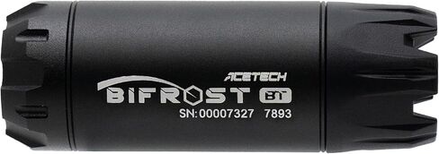 وحدة تتبع ACETECH Airsoft Pistol/Riffle RGB مع تطبيق بلوتوث للتحكم Bifrost BT 14 مم CCW خيط سلبي مع محول M14- إلى M11+ يتوهج في اللون الأخضر الداكن/الأحمر BB LED تأثير إضاءة RGB in Kuwait