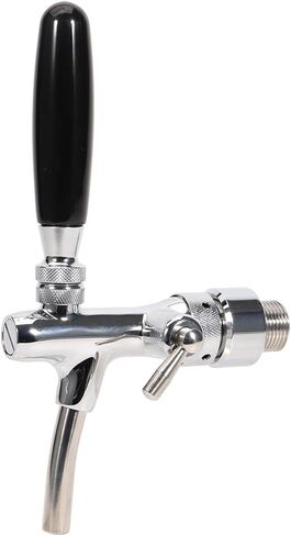 Snake Beer Tower Single European Taps Chrome Plated Brass Glycol Recirculation Loop Homebrew Draft Beer Tower Bar Dispensing(Single Faucet) in Saudi Arabia