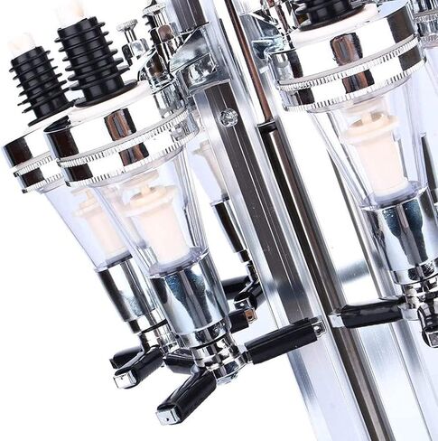 Liquor Dispenser, 30ml Rotating Design Wall Mountable Measure with Spring Loaded Receptacle for Home Bar Kitchen Party in Saudi Arabia