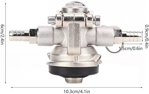 Keg Coupler Stainless Steel Probe Stainless Steel Beer Keg Coupler Dispenser Equipment with Pressure Reducing Valve for Beer Tap Dispenser in Saudi Arabia