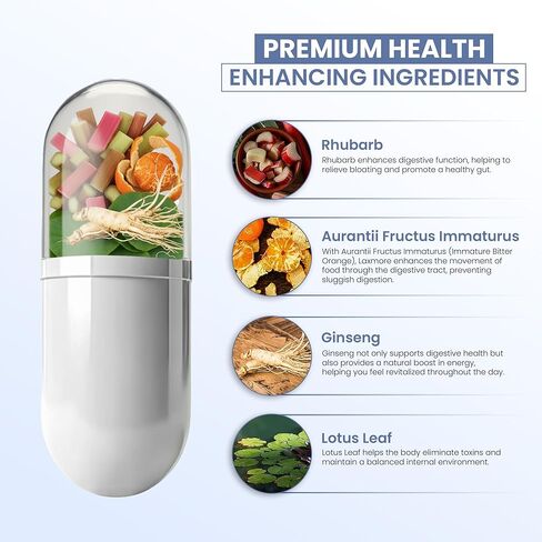 ZEN LIFE HERB LAXMORE I Poop More Max Strength 100% Natural Plant-Based Supplement (60 Capsules) in Kuwait