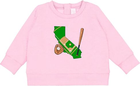 سترة إنكتاستيك كاليفورنيا للبيسبول الماسية مع مضرب وقفاز للأطفال in Kuwait