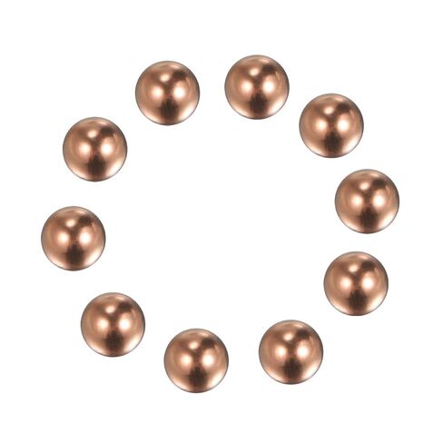 10pcs Copper Precision Balls - [5/16-inch] Round for Bearings Bushings Valves, Machinery, Automotive, and DIY Use in Kuwait