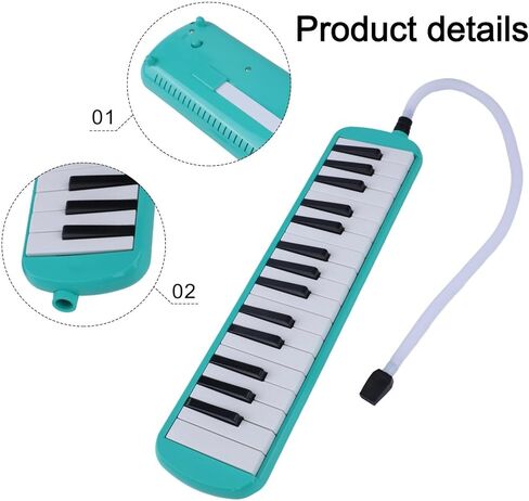 25PCS 14 Sizes Alto Sax Pads - Replacement Accessories, Delicate Texture & Long Lasting(Green) in Saudi Arabia