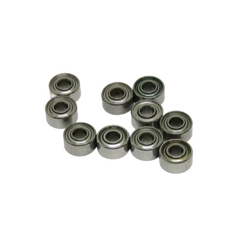10 Pieces SMR52ZZ Bearing 2x5x2.5 Stainless Steel Ball MR52 SMR52 ZZ L520ZZ 2 * Miniature in Saudi Arabia