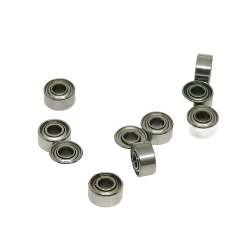 10 Pieces SMR52ZZ Bearing 2x5x2.5 Stainless Steel Ball MR52 SMR52 ZZ L520ZZ 2 * Miniature in Saudi Arabia
