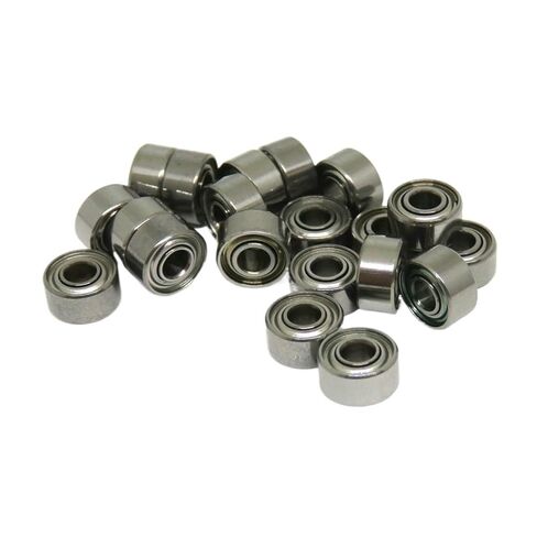 10 Pieces SMR52ZZ Bearing 2x5x2.5 Stainless Steel Ball MR52 SMR52 ZZ L520ZZ 2 * Miniature in Saudi Arabia
