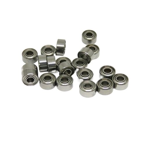10 Pieces SMR52ZZ Bearing 2x5x2.5 Stainless Steel Ball MR52 SMR52 ZZ L520ZZ 2 * Miniature in Saudi Arabia