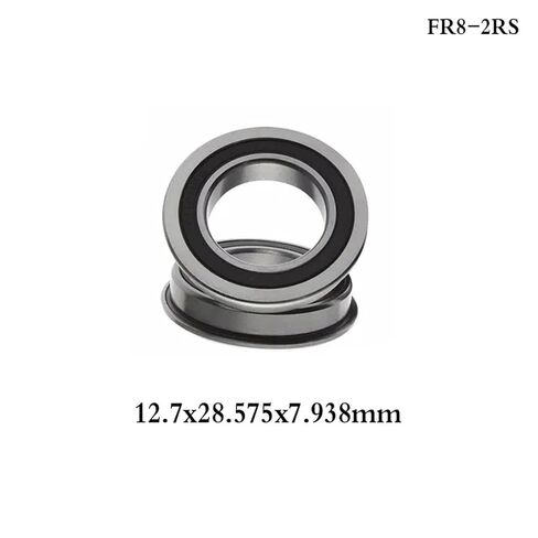 5 Pieces FR168ZZ Flange Bearing 6.35x9.525x3.175 mm deep Groove Ball R168 FR168 ZZ FR168Z Miniature inch(FR2-ZZ) in Saudi Arabia