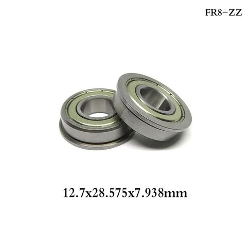 5 Pieces FR168ZZ Flange Bearing 6.35x9.525x3.175 mm deep Groove Ball R168 FR168 ZZ FR168Z Miniature inch(FR2-ZZ) in Saudi Arabia