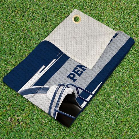 Northwest NCAA Golf Towel, Official Licensed Microfiber Waffle Fabric, Absorbent 16x25 in Club Cleaning Accessory in Saudi Arabia