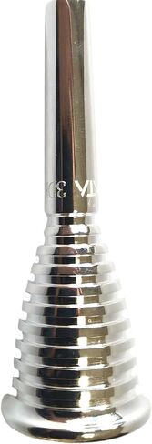 Music French Horn Silver Plated Mouthpiece 3DK with Heat Dissipation Function in Kuwait