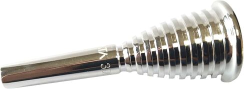 Music French Horn Silver Plated Mouthpiece 3DK with Heat Dissipation Function in Kuwait