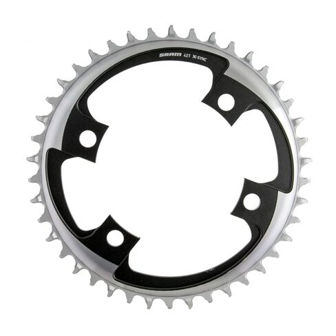 SRAM 46 Tooth 107mm BCD x 4-Bolt 1x12-Speed X-Sync Chainring, Polar Gray in Saudi Arabia
