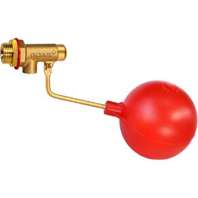 3/8" Auto-Fill Float Valve – 125 PSI,Heavy-Duty Brass Water Level Controller for In-Ground Pools, Pond, Spa & Stock Tank in Saudi Arabia
