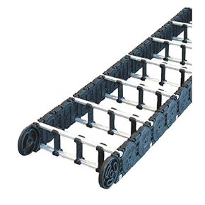 MC0950-10.00-RS-200-3V1, Varitrak MC, L1', Open, with 3 Dividers, 11.34x3.15"OD, 10" x 2.13"ID, Bend Radius 7.9", Black in Saudi Arabia