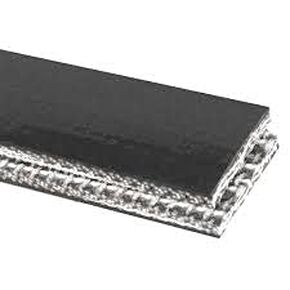 6 Inch Wide PVC 200 Cover One Side Black Conveyor Belt Material (25 Foot Length) in Kuwait