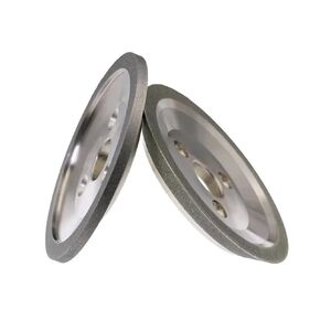 Diamond Grinding Wheel, SDC Abrasive Disc for Carbide Metal Angle Grinder Tool 3 Hole Butterfly Shaped Grits 100~600 1pcs(45 Degrees,150) in Kuwait