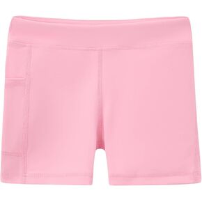 شورت رياضي للفتيات مع جيوب، شورت نشط للأطفال سريع الجفاف ومسامي للرقص واليوجا الرياضية in Kuwait