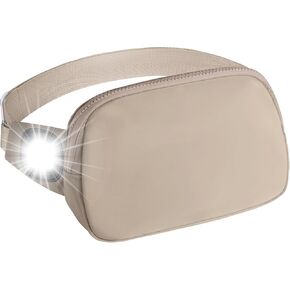 Everywhere Belt Bag for Women with LED Light and Water Bottle Holder Crossbody Waist Bag Fanny Pack Purse for Tavel Hiking and Dayily Walking in Kuwait