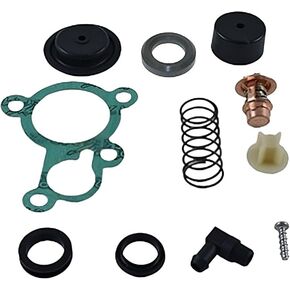 Rareelectrical Thermostat Kit 120 Degree Compatible With 1994-2007 Mercury 40 Hp 1991-1997 50 55 60 Hp 2-Stroke Outboard Mariner Looper 14586A6 75692A13 in Kuwait